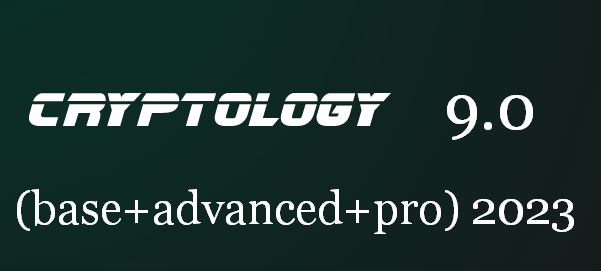 [Cryptology School] Cryptology 9.0 base+advanced+pro (2023)