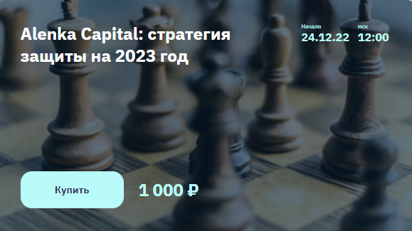 [Элвис Марламов] Alenka Capital: стратегия защиты на 2023 год (2022)