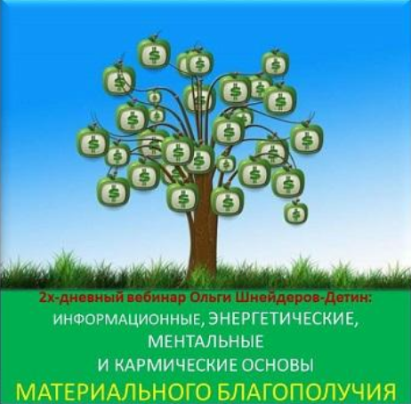 [Ольга Шнейдеров-Детин] [inaintera] Вебинар «Основы материального благополучия» (2024)