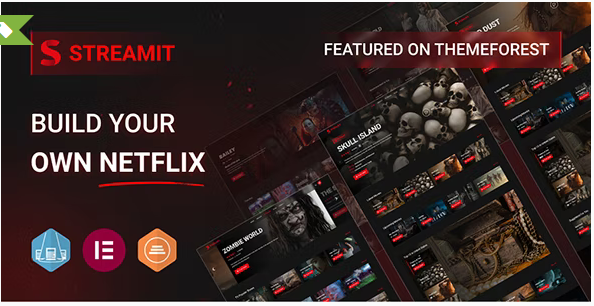 [Themeforest] Streamit v2.0.0 - тема WordPress для потокового видео + RTL (2022)