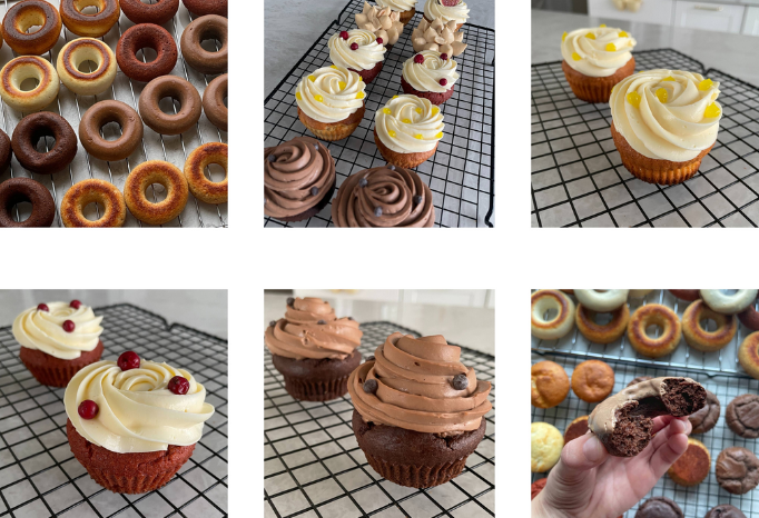 [ketocake39] [Школа Низкоуглеводных Десертов] Пончики-Капкейки (2023)