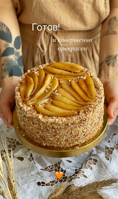 [Ольга Богатова] [olgabogatova] Грушевый медовик (2023)