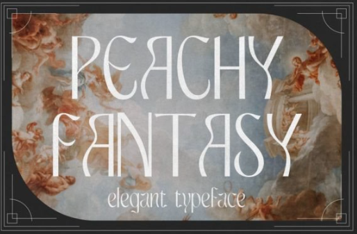[Creativefabrica] Peachy Fantasy Font (2022)
