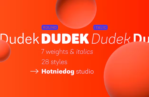 [Elements.Envato] Dudek Font (2022)
