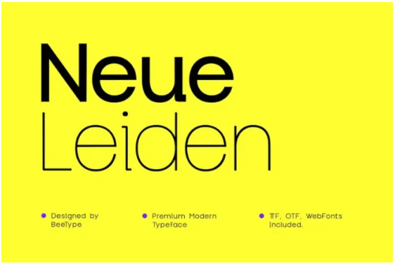 [Elements.Envato] Neue Leiden Typeface (2022)