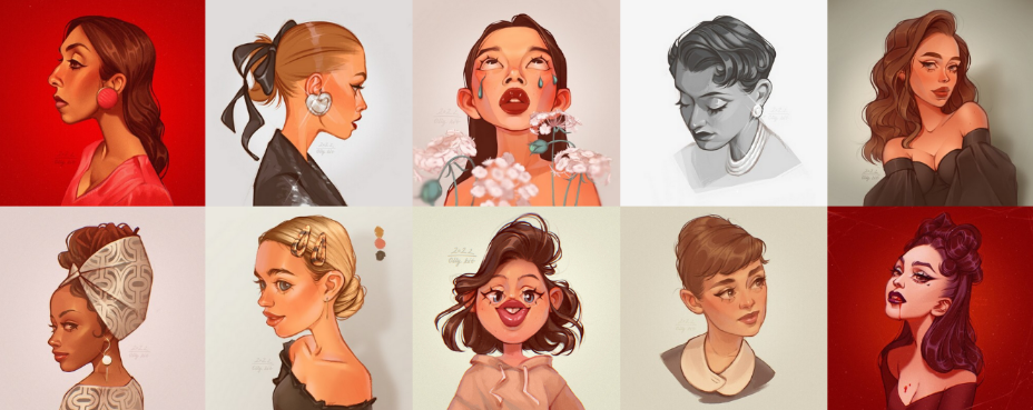 [Ольга Хатковская] [olly kit] Стильные портреты на ipad (2022)