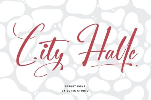 [Creativefabrica] City Halle Font (2022)