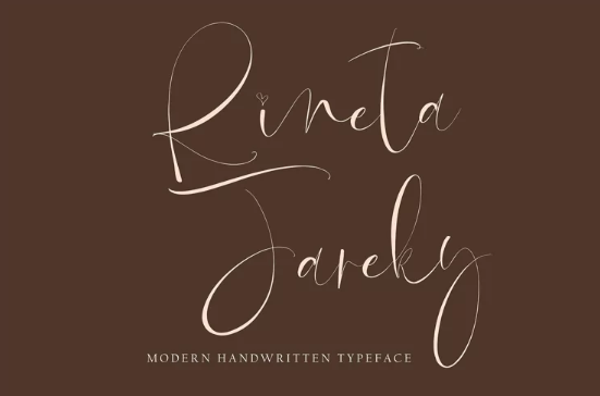 [Fontbundles] Rineta Fareky (2022)