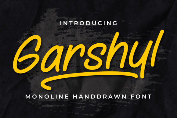 [Creativefabrica] Garshyl Font (2022)
