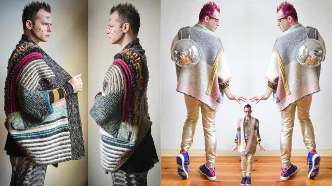 [Домоседка] Stephen West ― Жакет-перевертыш Penguono (2024)