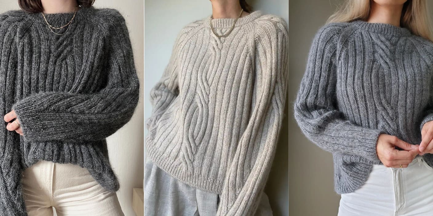 [Вяжи.ру] Пуловер с косой Twist Loop (2023)