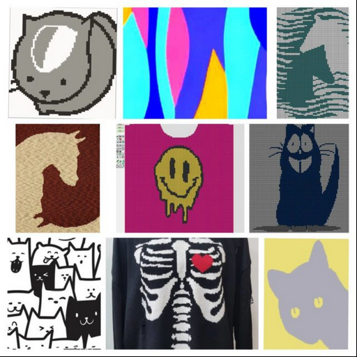 [Ольга Юрьева] [Машинное вязание] Импровизация (2024)