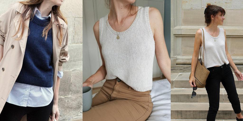 [Вяжи.ру] Susanne Müller — Майка и безрукавка спицами Thea (2024)