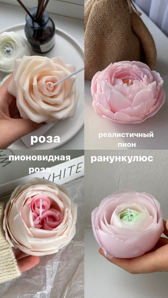 [Jarlen.candle] Свечи цветы. Модуль 4 бутона + бонусный урок Реалистичный пион (2024)