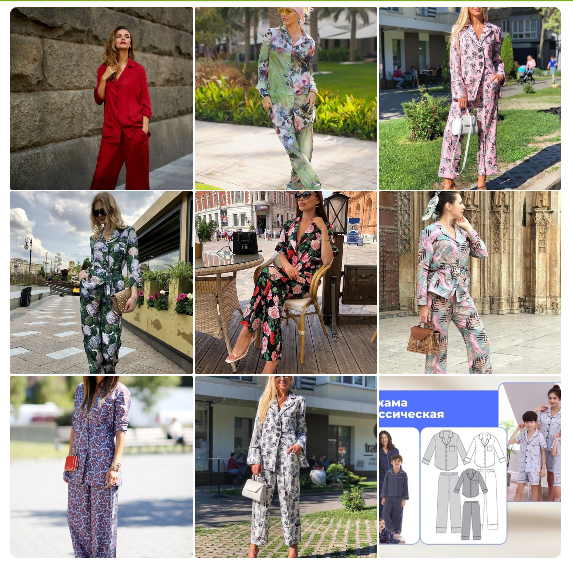 [Italiana School] Классическая пижама для всей семьи (2024)