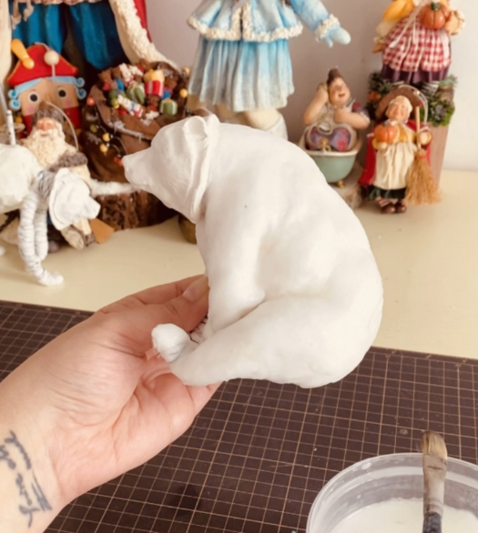 [Юлия Зайцева] [Майка полосатая] Ватная игрушка Медведи (2024)