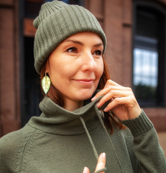 [knitting_samurai] Худи с воротом Casual (2023)