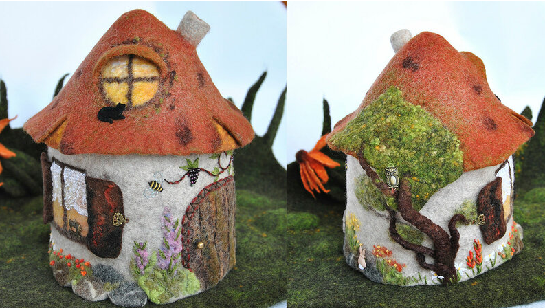 [Ольга Демьянова] [Валяние] Видеокурс «Домик для гномика» (2023)