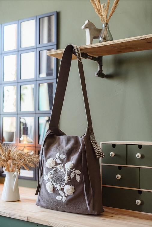 [Инга-Марита] [Inga Marita School] [Вышивка] Дача от кутюр. Шоппер (2023)