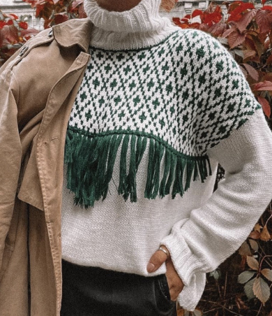 [Мария Пугачева] Свитер "Romb" (2022)