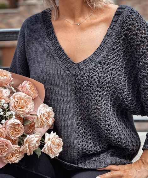 [nataknitwear] Пуловер "Duo" (2022)