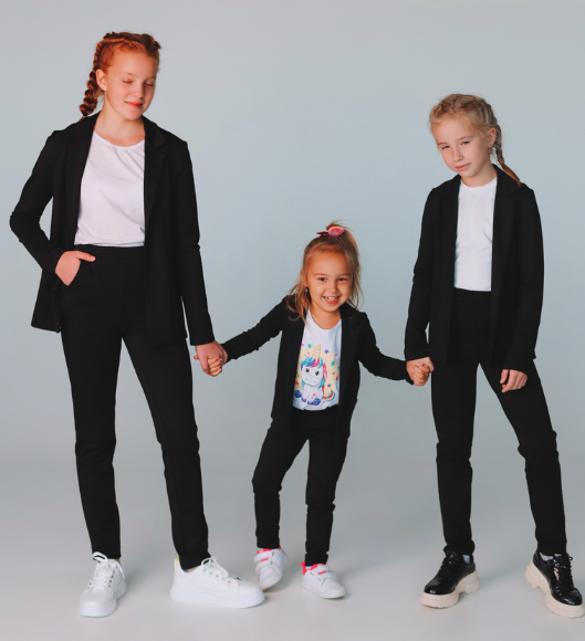 [Элина Патыкова] [Шитье] Жакет “Black” девочки рост 98-158, все размеры (2022)