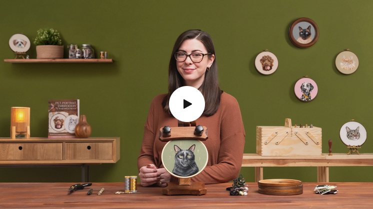 [Michele Staub] [Domestika] [Вышивка] Портреты животных (2022)