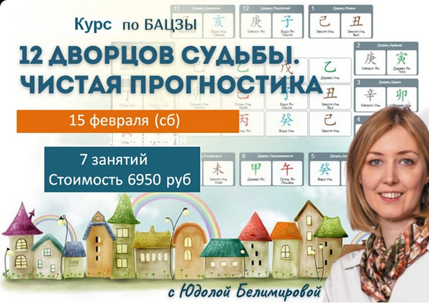 [Юдола Белимирова] 12 дворцов в Бацзы. Прогностика и ректификация (2025)
