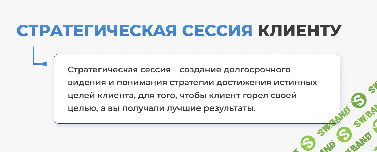 [Валерия Леонова] Стратегическая сессия клиенту (2023)