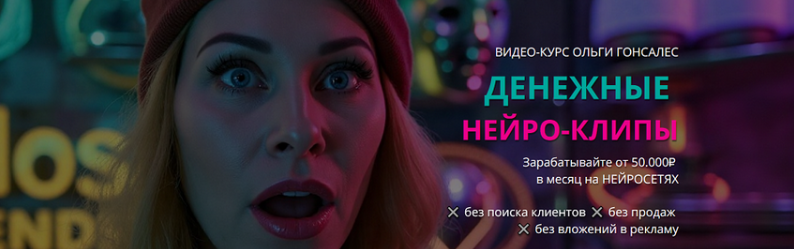[Ольга Гонсалес] Денежные нейро-клипы (2025)