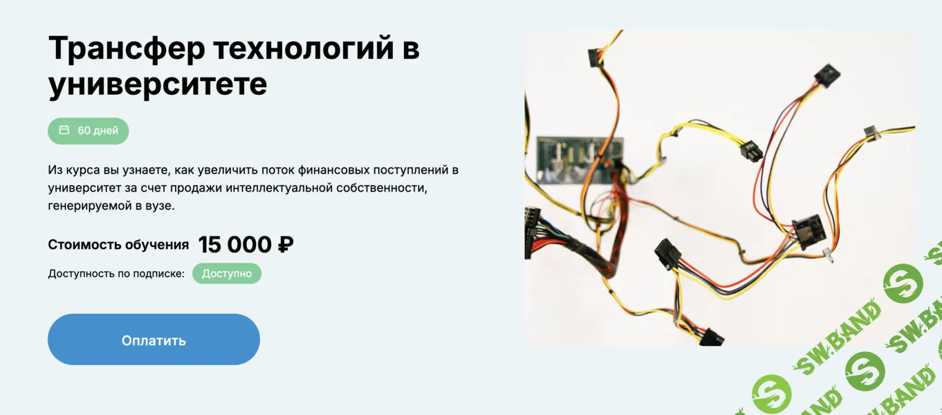 [edunano] Трансфер технологий в университете (2024)