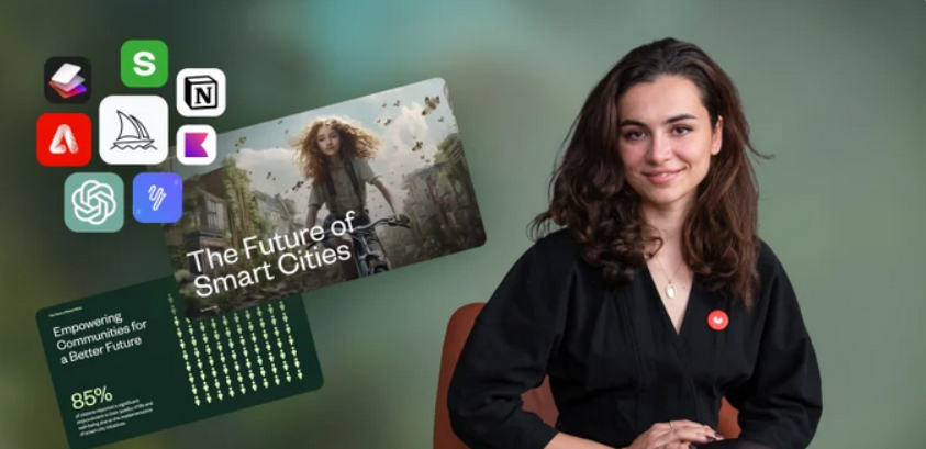 [Кати Коваленко] [Domestika] Создание презентаций с помощью искусственного интеллекта (2023)