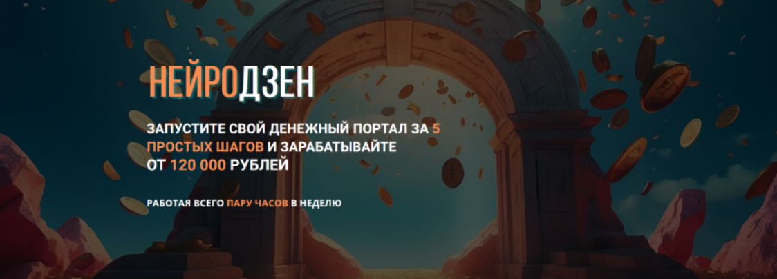[Сергей Толкачев] Нейродзен - Запустите свой денежный портал за 5 шагов (2024)