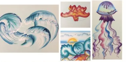 [Зинаида Голубева] Дары моря. Мини-курс по декоративному пейзажу (2024)