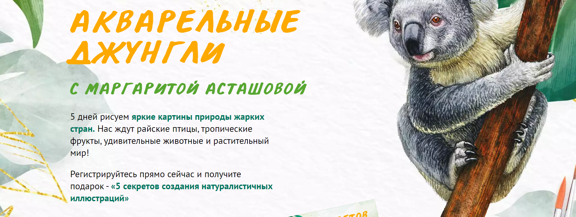 [Sobaka-Risovaka] Акварельные джунгли. Тариф Комфорт (2024)