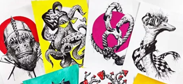 [Полина Абдулаева] Современная иллюстрация анималистика (2024)