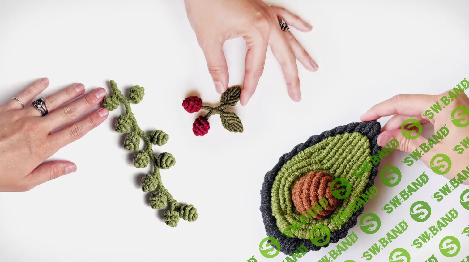 [Domestika] 3d макраме для ботанического настенного панно (2024)