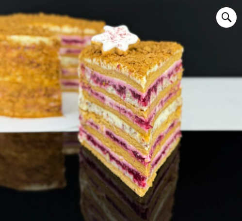 [Мария Манахова] Медовик Малиновый рафаэлло (2024)