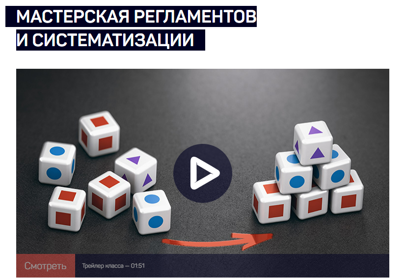 [LiveClasses] Мастерская регламентов и систематизации (2023)