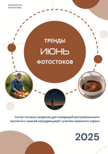 [Василина Баранова] [vasilinfo] Тренды фотостоков. Июнь (2025)