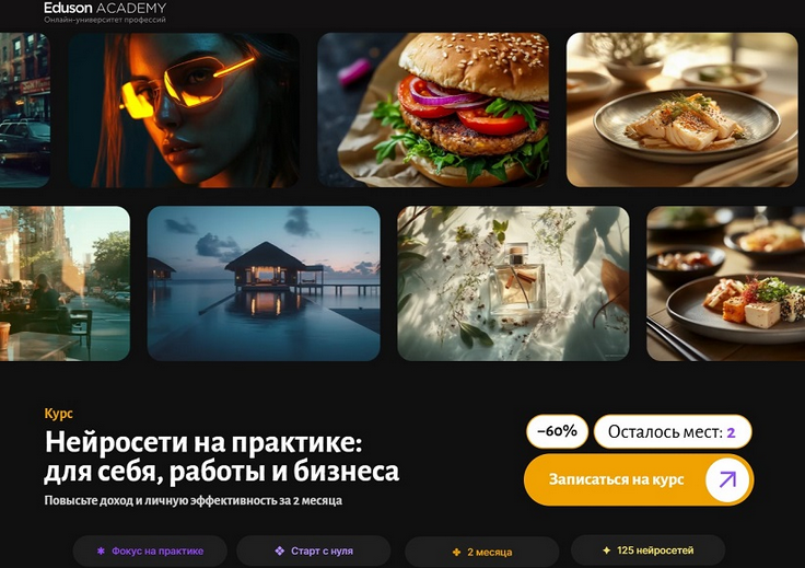 [Eduson Academy] Нейросети на практике: для себя, работы и бизнеса (2025)