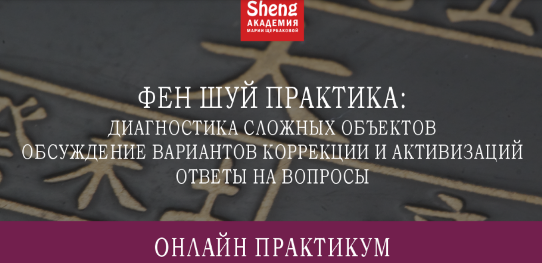 [Мария Щербакова] [Китайская метафизика] Фен шуй практика. Диагностика сложных объектов, обсуждение вариантов коррекции и активизаций (2025)