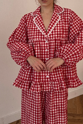 [Yarina Patterns, Евгения Ярина] Рубашка Эмилия. Размер 40-42. Рост 162-167 (2025)