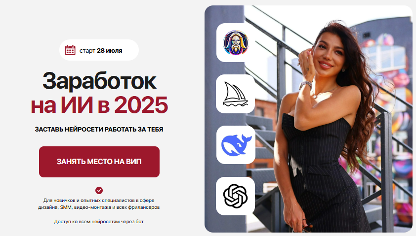 [Элина Жгенти] Заработок на ИИ в 2025. Тариф Вип (2025)