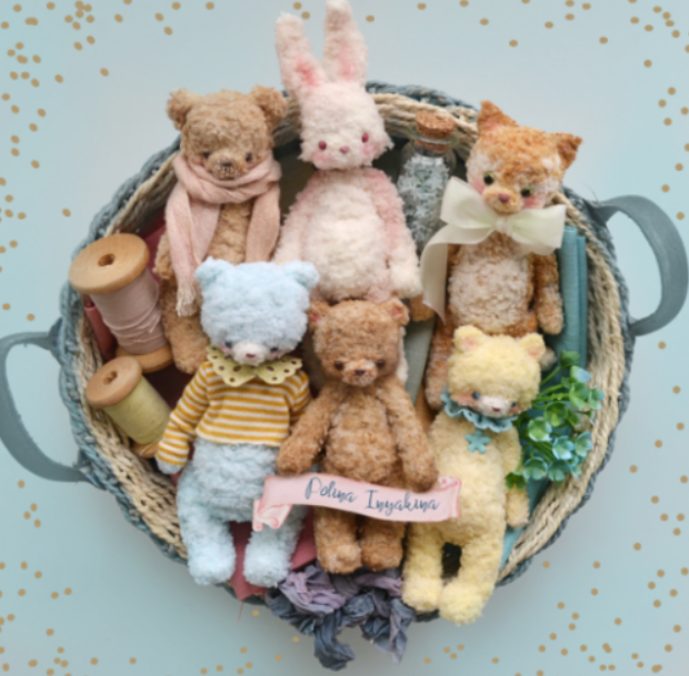 [Полина Инякина] [polinainyakinadoll] Knit Toys (2024)